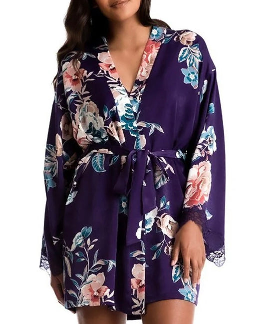 Floral robe